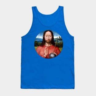 Abstract Jesus Tank Top